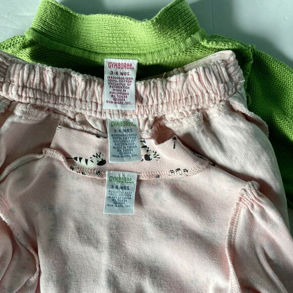 Vintage Y2K Gymboree Zebra Pocket Pals 3 Piece Size 3-6M - Picture 8 of 10